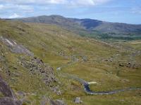 Healy Paß Ausblick zu den Südkurven - Ring of Beara, Co. Cork